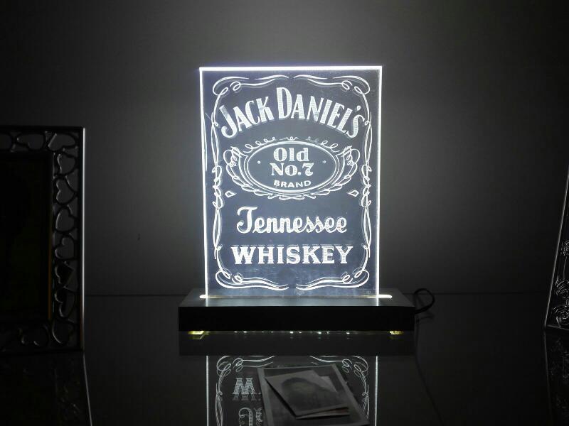 Iluminacion Cartel Led Jack Daniels