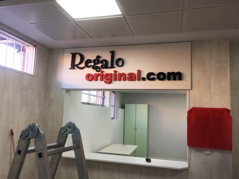 Rotulo para oficinas de Regalo Original