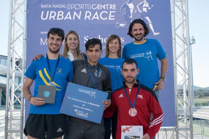 Medallas para carrera solidaria del Rafa Nadal Sports Centre