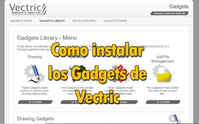 Como instalar Gadgets en Aspire Vectric