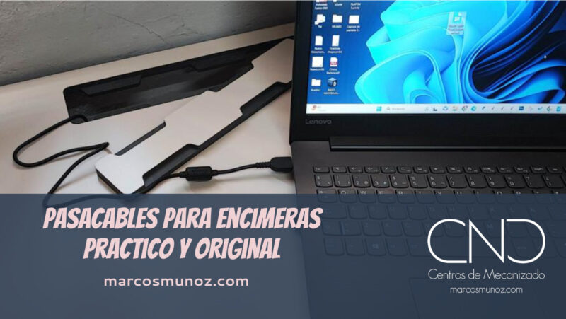 Pasacables para encimeras, original y practico.