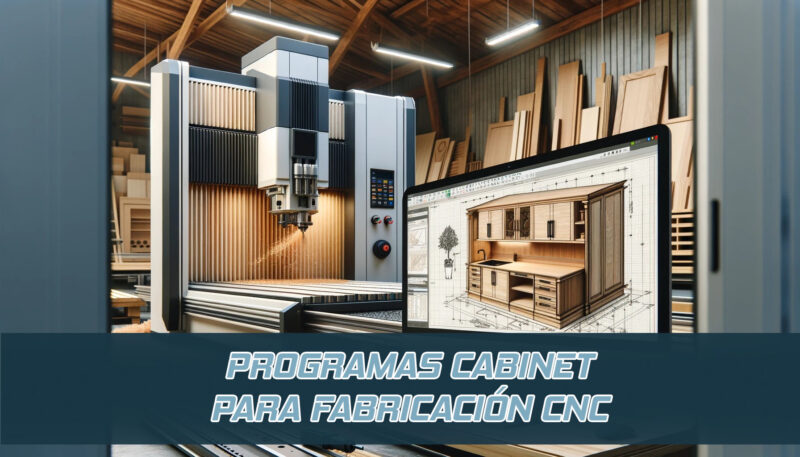 Programas cabinet para fabricacion de muebles en cnc