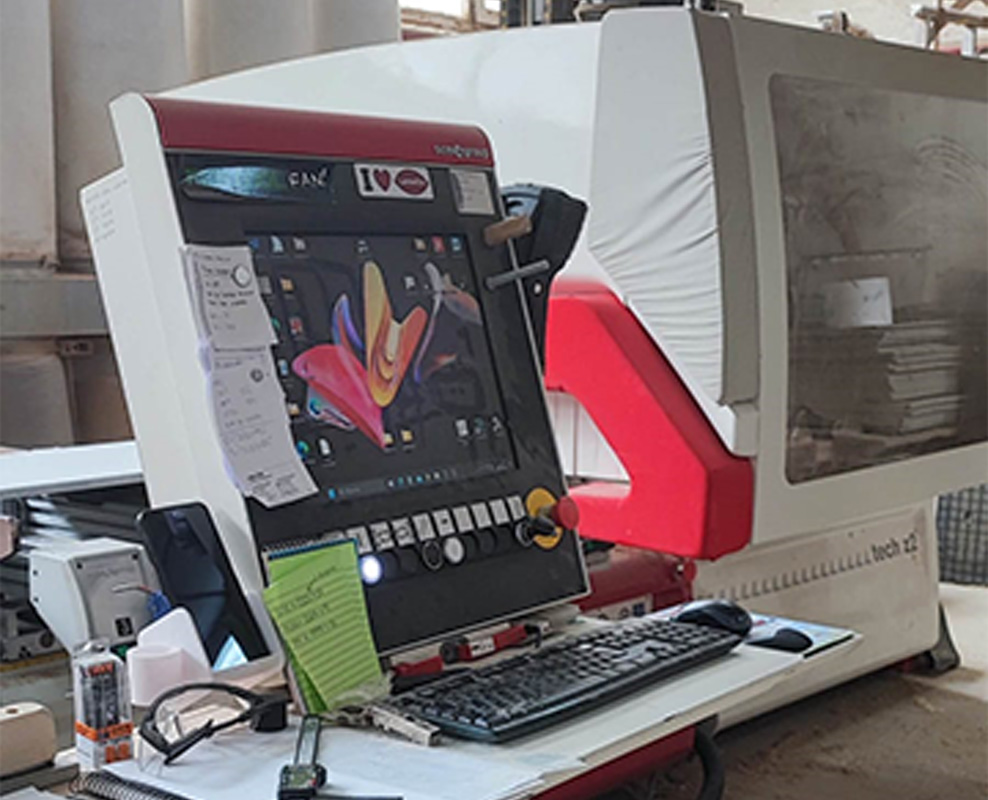 CNC SCM Tech z2 - curso cnc Marcos Muñoz